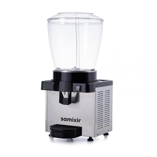 Samixir S22 Panaromik Dijital Soğuk İçecek Dispenseri, 22 L, Inox Samixir S22 Panaromik Dijital Soğuk İçecek Dispenseri, 22 L, Inox